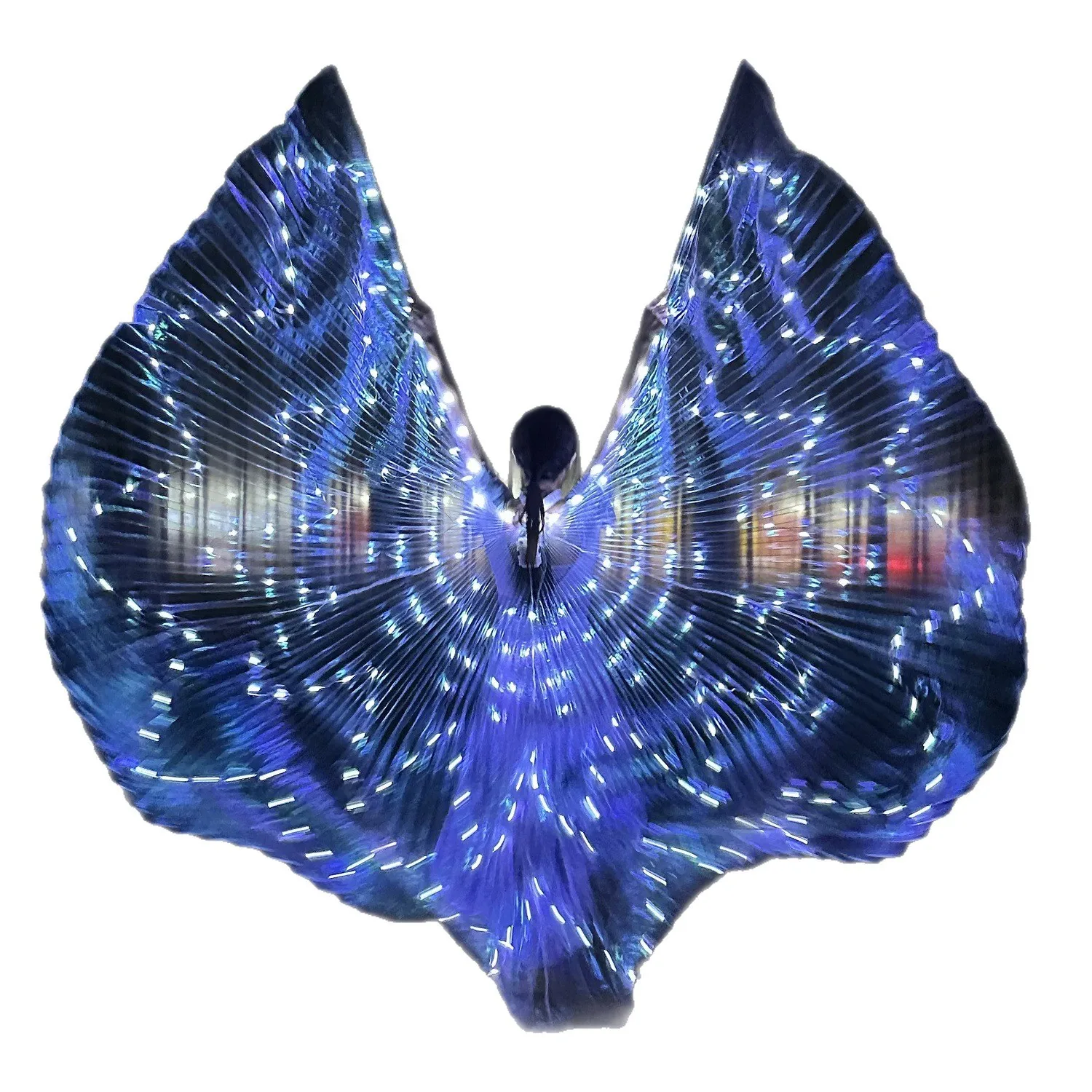Halloween LED luminous wings cape belly dance costume technology sense stage performance banquet delivery - view 4