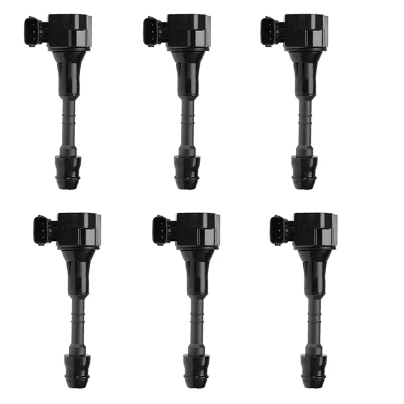 Efficientt-Ignition Coil Kit-6 Pieces For NISSAN Altima Maxima Pathfinder Xterra .5L 4.0L 22448-8J115 C1406 5C1403 UF349