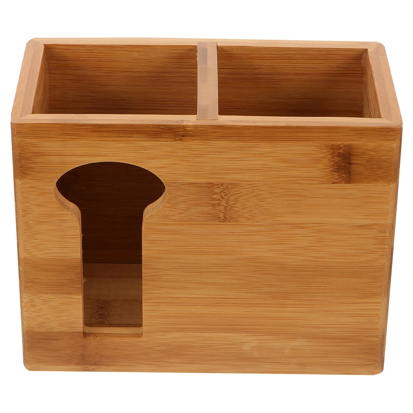 

1Pcs Bamboo Countertop Chopsticks Holder Kitchen Utensil Organizer Flatware Storage Chopsticks Holder Flatware Organizer