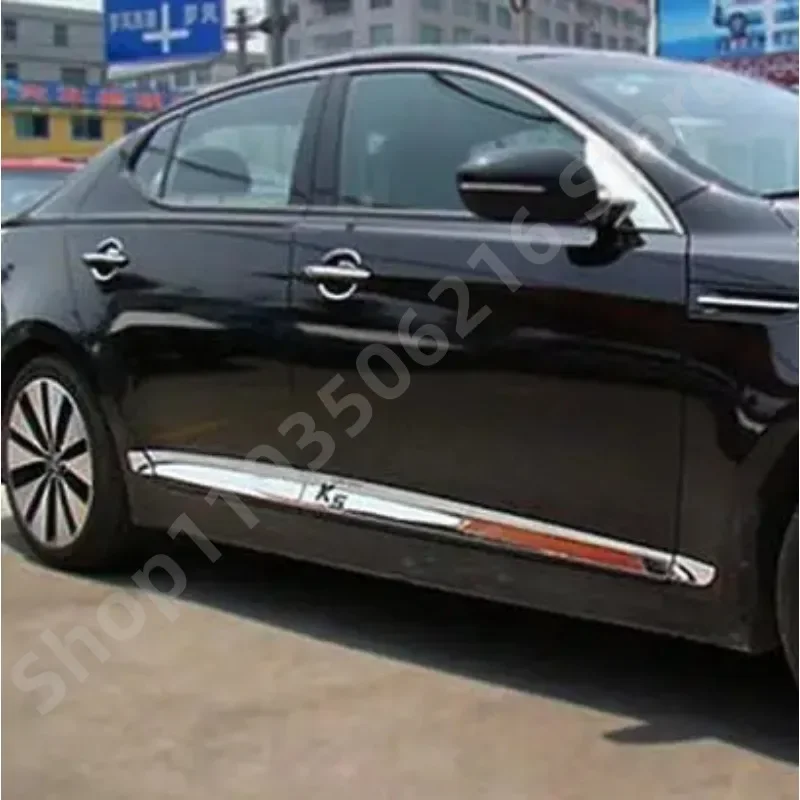 High quality ABS Chrome body side moldings side door decoration for 2012-2015 KIA Optima/K5