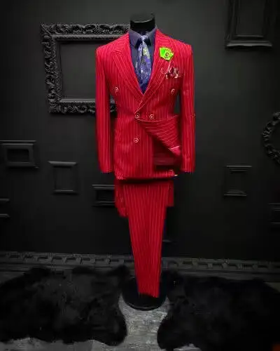 Bestman-traje de boda informal para hombre, chaqueta con cuello de pico, pantalón de 2 piezas, ocasiones formales, MZ22