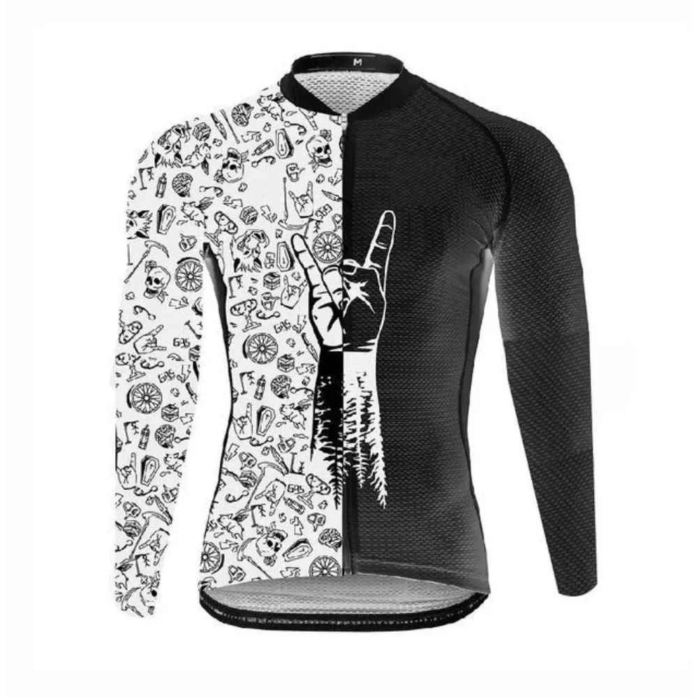 Men's Bike Pants Winter Warm Jackets Suit Mountain Bicycle Tights 9D Gel Padded Cycling Long Trousers Suit Thermal Fleece Coat