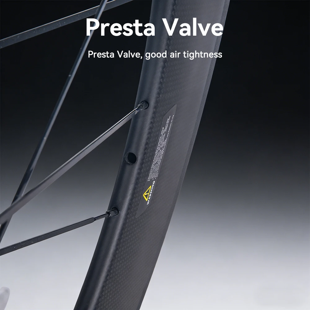700C Rennrad-Carbon-Laufradsatz für Fixed Gear mit Flip-Flop-Naben von NOVATEC, 38mm 50mm 60mm 88mm Tiefe, 23mm Breite, Clincher-Fahrradlaufradsatz – Detail 5