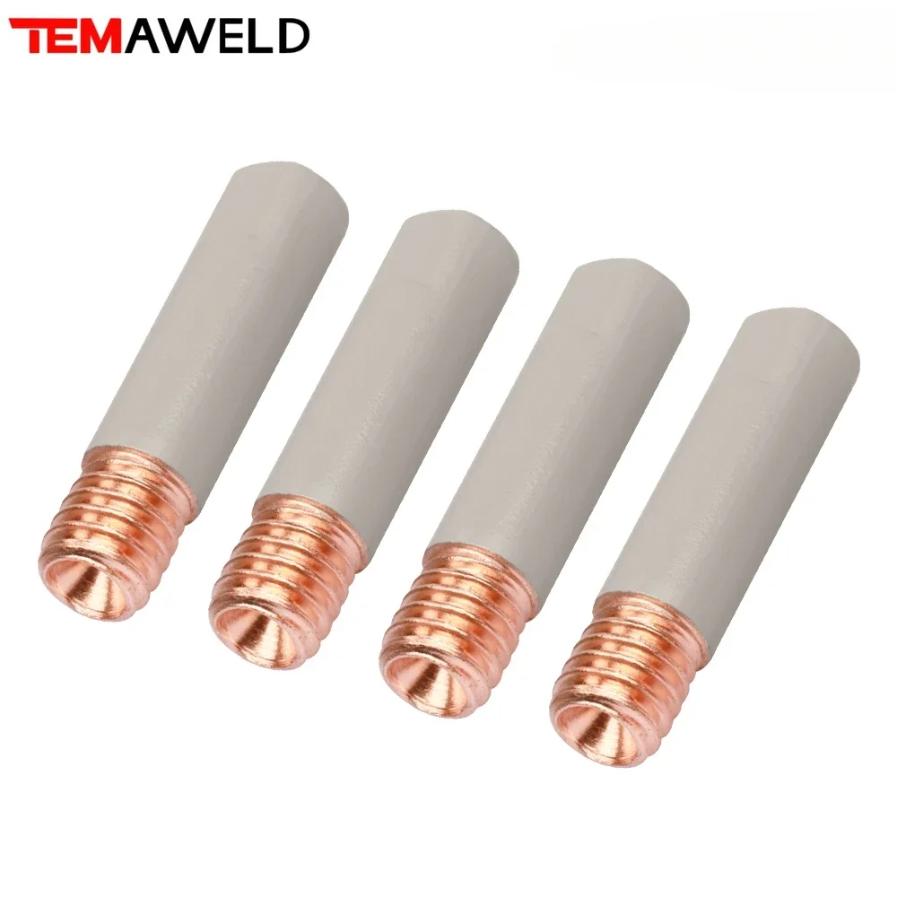 MB 14AK 15AK kaynak İletişim Tipcoating korumak 25mm M6 gaz ağzı 0.8/1.0/1.2mm MIG kaynak Torche kaynak aracı parçaları toptan