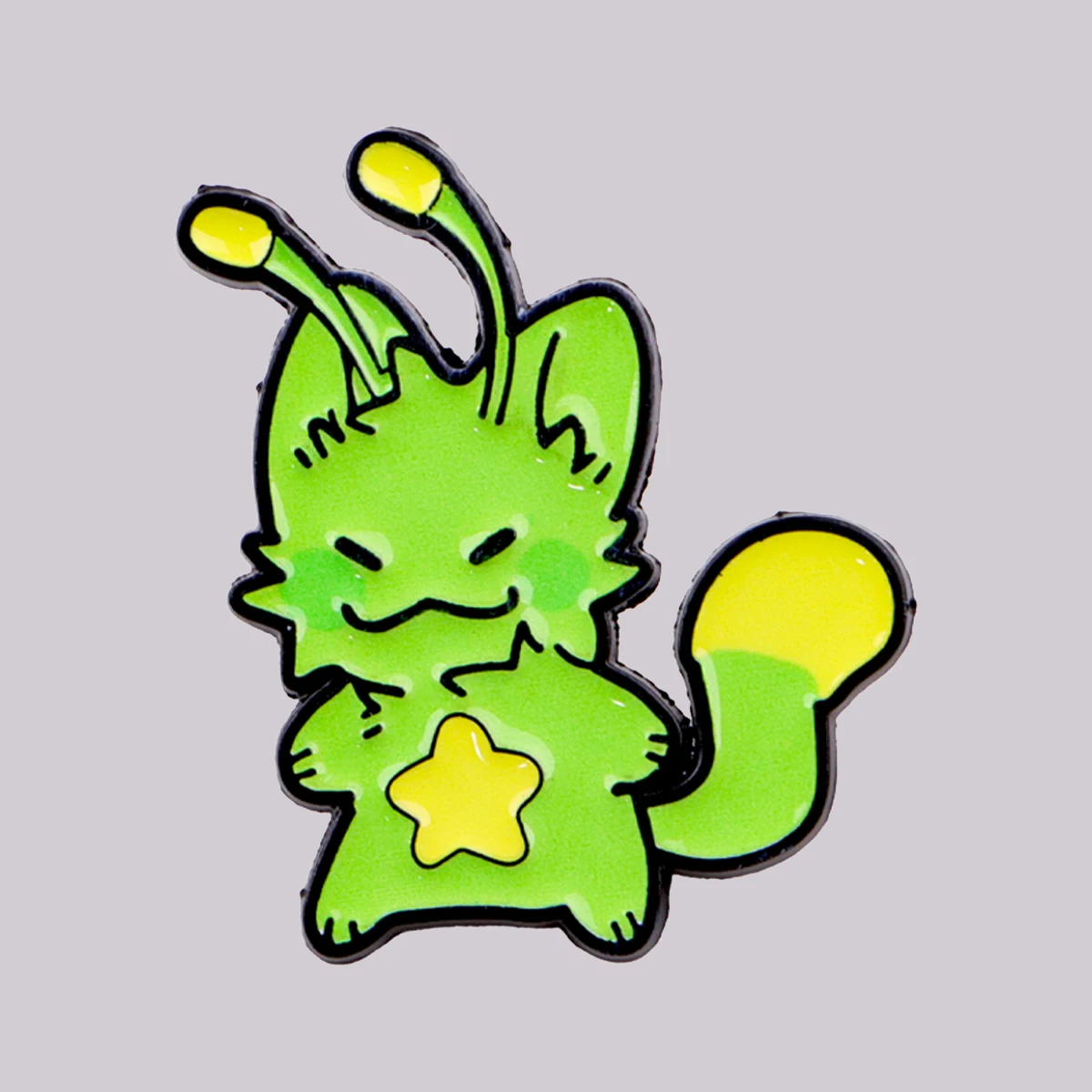 Niedliche Emaille-Anstecknadel mit Alien-Katze, lustige Tier-Brosche, Anstecknadeln, Abzeichen auf Rucksack, Kleidung, Accessoires, Modeschmuck, Geschenke