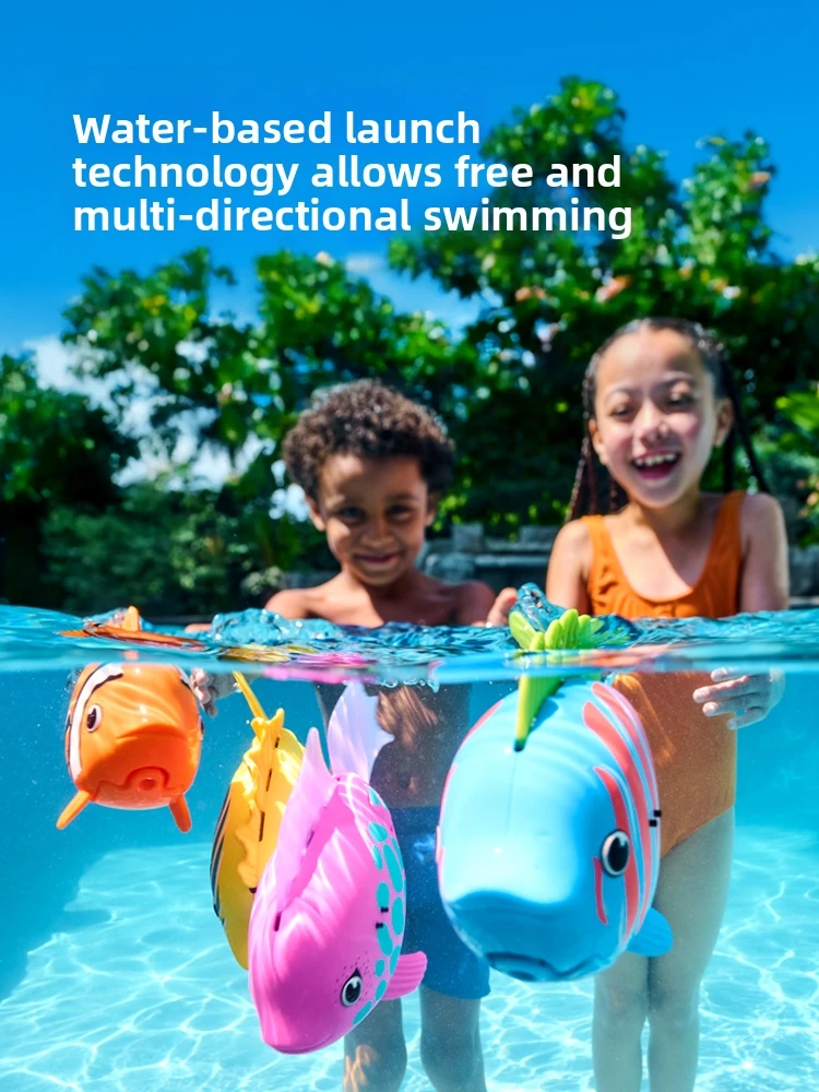 روبوت المحيط للاستكشاف العلمي - أسماك الحيوانات - الاستحمام واللعب بالأطفال بالماء - ألعاب حمام السباحة #3