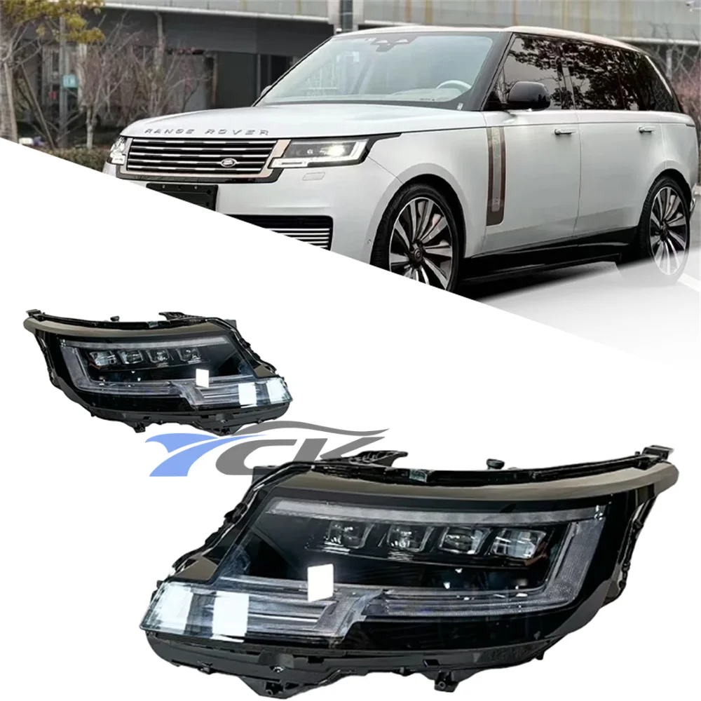 

A pair For Land Rover Range Rover Headlights 2023-2025 LED Projetor head Lamp Daytime Running Light Automotive Accessories