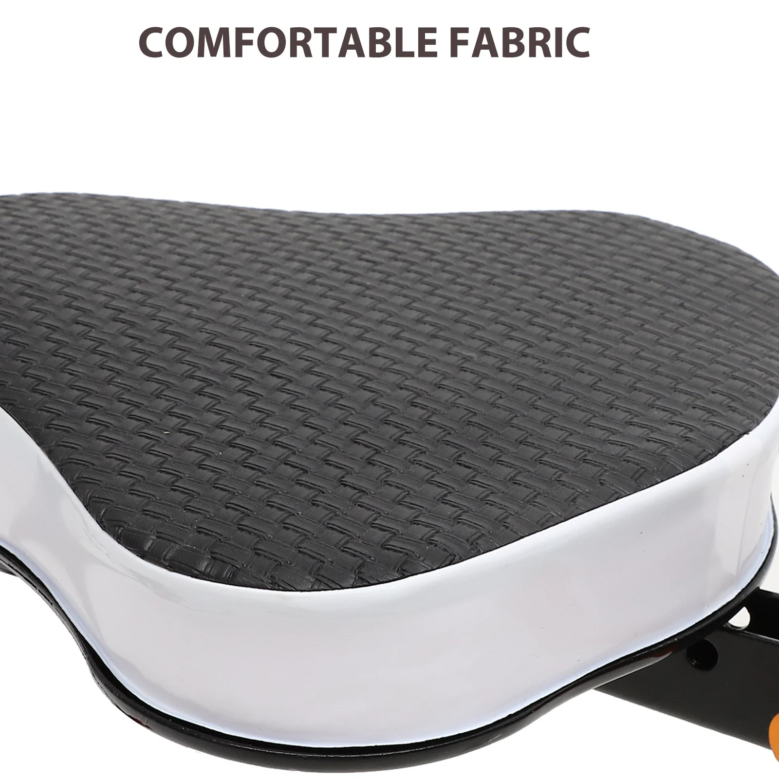 

1 set Electric Bike Saddle with Backrest Foldable Durable Safe Practical Bicycle Seat for Children