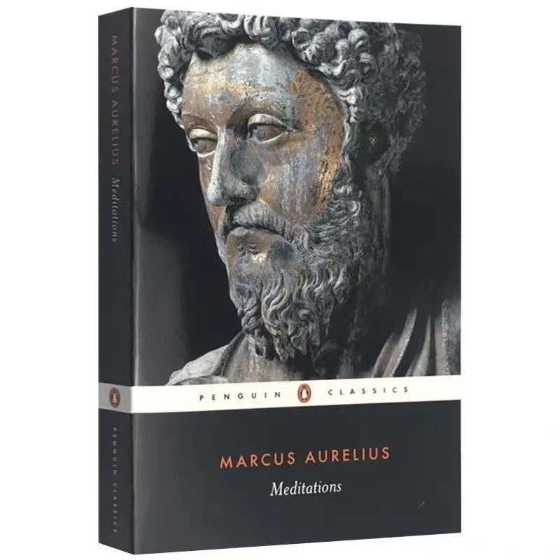 

Медитации Маркус Аврелий в английской книге в мягкой обложке