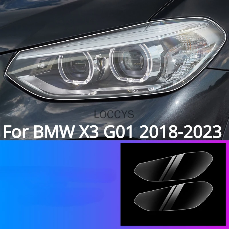 

Для BMW X3 G01 2023-2018 автомобильная внешняя фара, защитная пленка из ТПУ от царапин, ремонтная пленка против царапин, аксессуары для ремонта