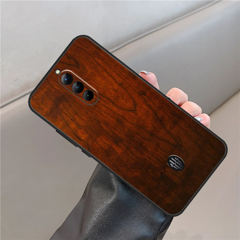 Oak Wood Texture Pattern Case For ZTE Nubia Red Magic 10 Air 5G 7 6S 7S Pro RedMagic 10 9 8 8S 9S 10S Pro Plus Cover - view 5
