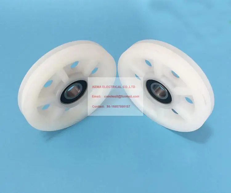 

elevator door hanging round rope pulley grooved wheel 140*20*6204