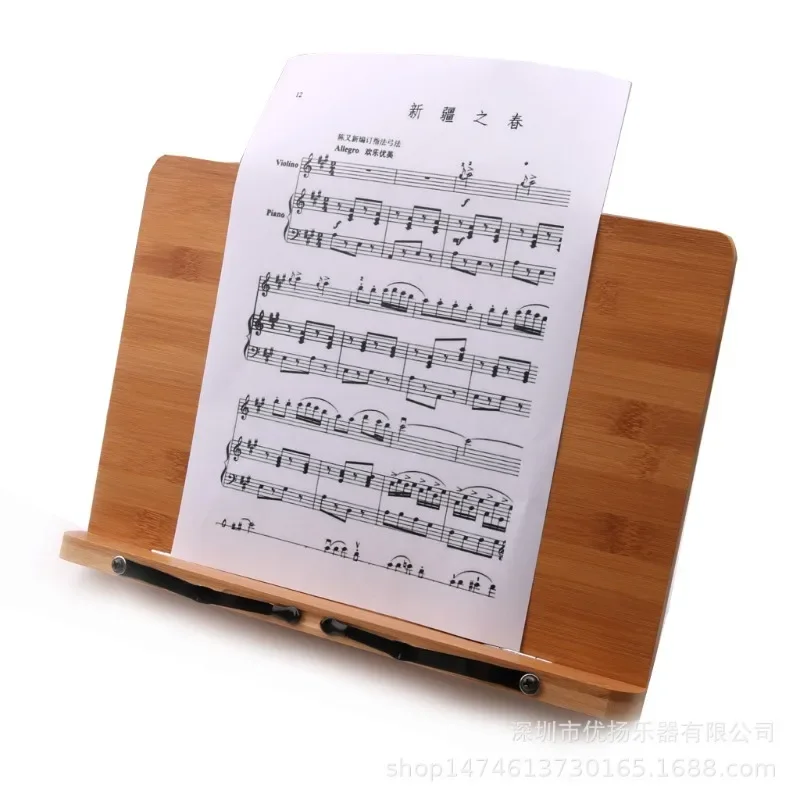 

Portable Adjustable Book Holder Tray Page Paper Clips-Musicbook Reading Desk Sturdy Bookstand-Textbooks Lightweight Bookstand