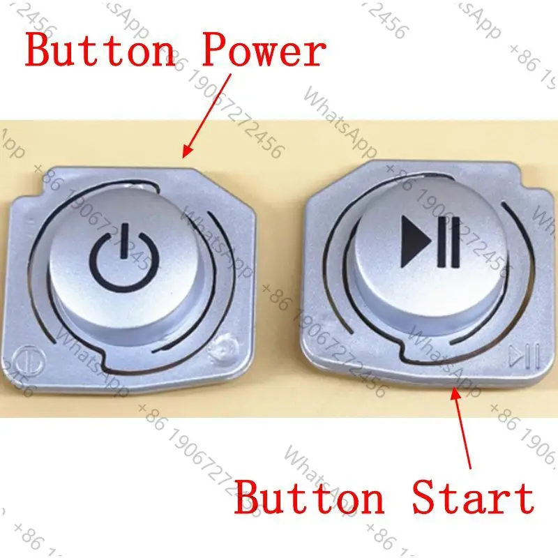 drum washing machine computer board power button start plastic button