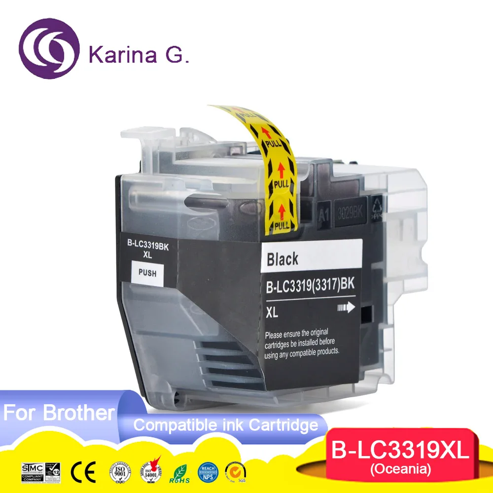 LC3319 LC3319XL Premium Compatible Color Inkjet Ink Cartridge for Brother MFC-J5330DW/MFC-J5730DW/MFC-J6530DW/MFC-J6730DW Printe