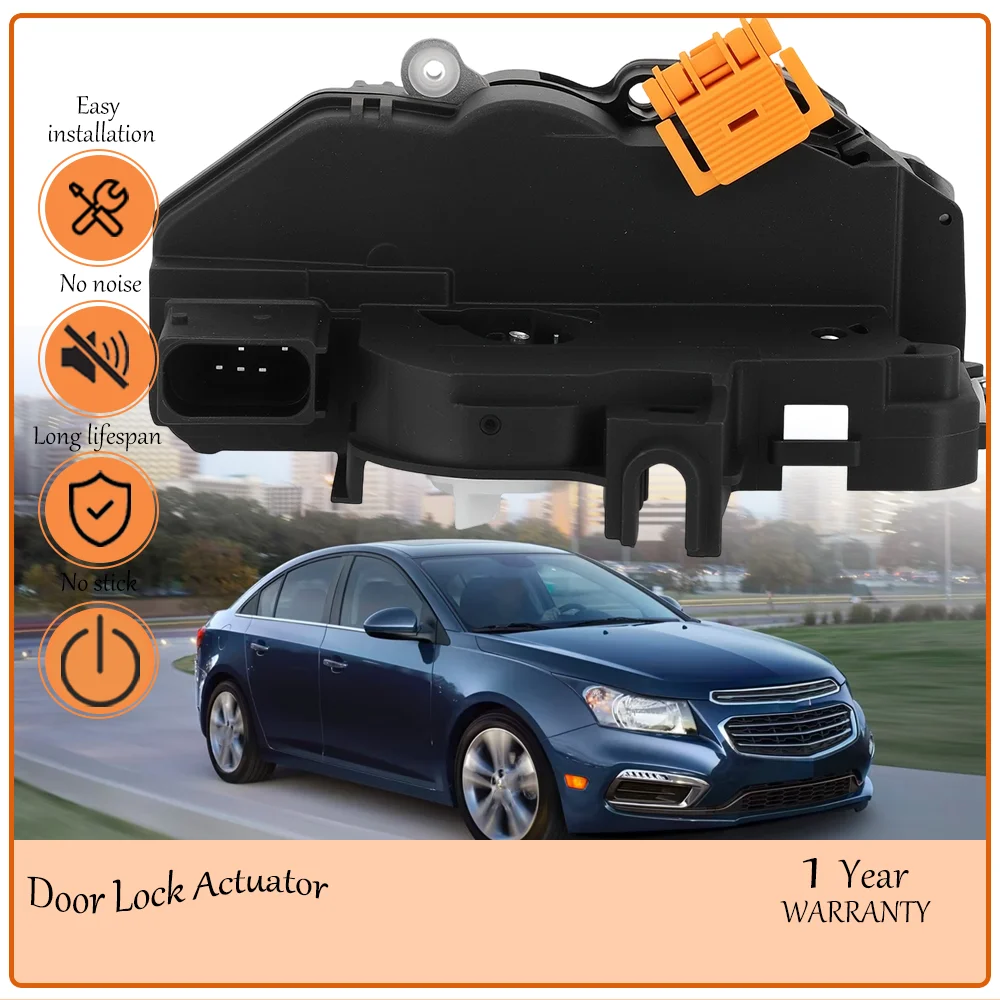 

Front Left 5-Pin Export Door Lock Actuator Compatible With Chevy Cruze Camaro Sonic GMC Terrain oem 931-314,DLA751,13502466