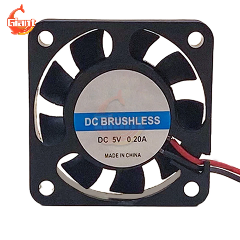 DC5V Mini Cooling Fan 4010 40mm Oil Bearing/Ball Bearing Cooler Fan 2 Pin Brushless Cooling Fan Radiator Computer Cooling Fan