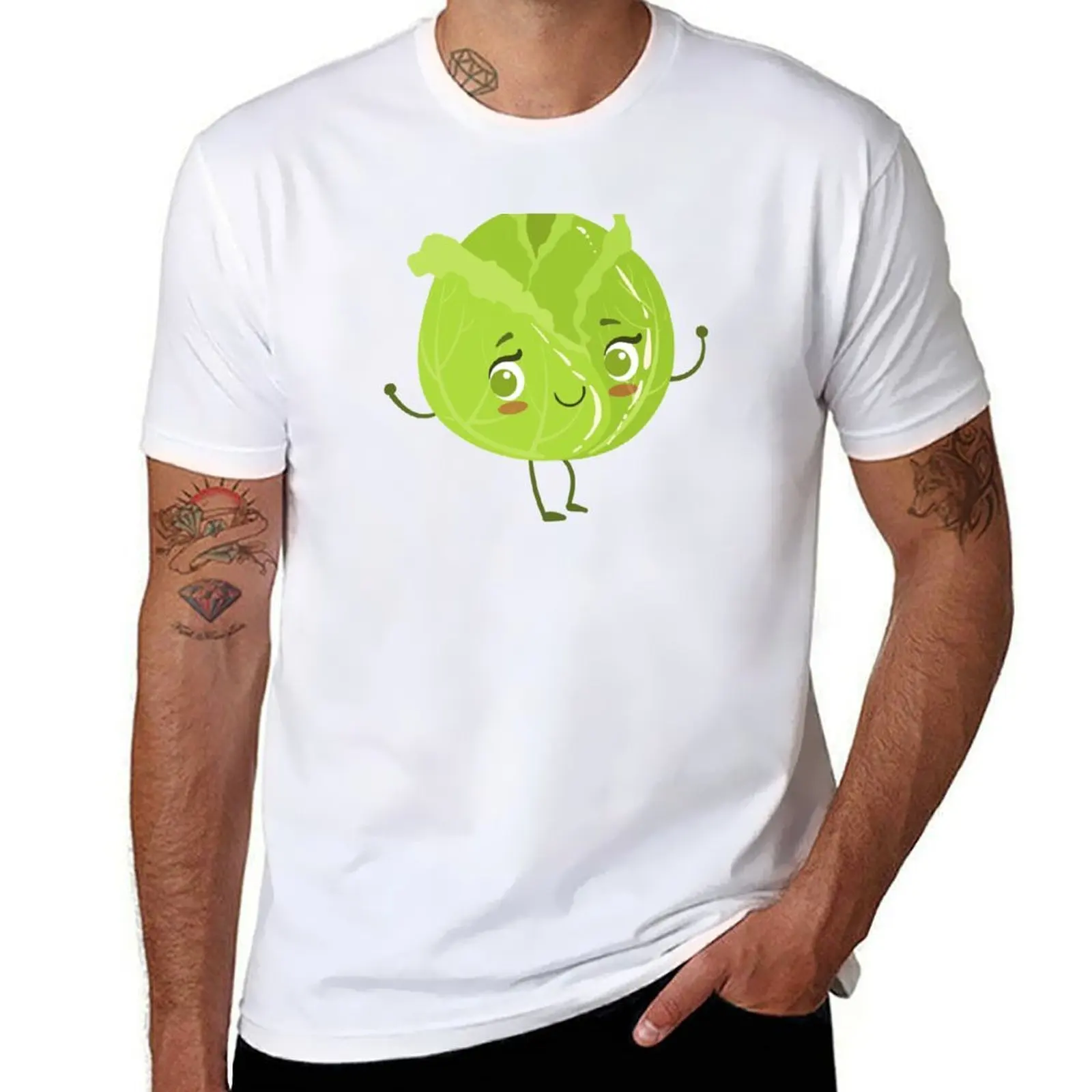 

Kawaii cabbage T-Shirt t shirt man cotton t shirt man luxury T-Shirt