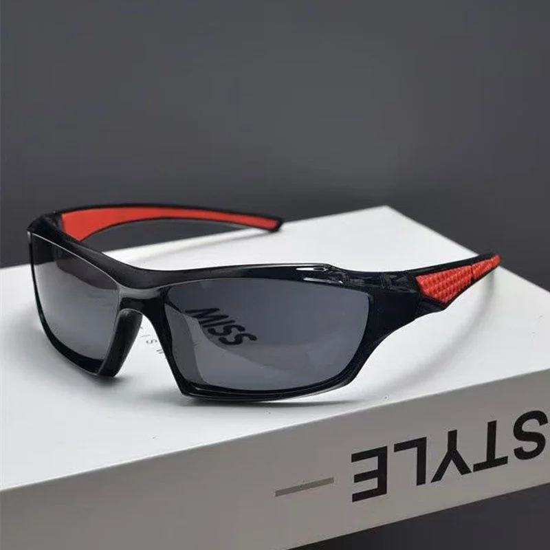 Neue Nachtsicht-Sportsonnenbrille für Männer, Rennrad-Brille, Mountainbike-Schutzbrille, MTB-Fahrrad-Sonnenbrille