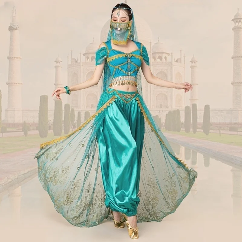 

Dance dress exotic style table costume female Western