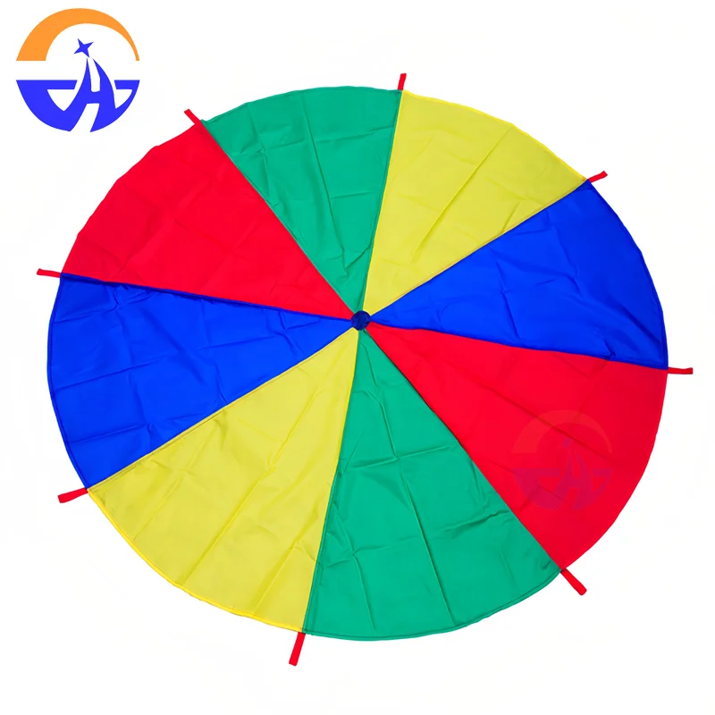 Parasolka tęczowa: zabawka sportowa dla dzieci na świeżym powietrzu i rekwizyt do interakcji rodzic-dziecko w przedszkolach