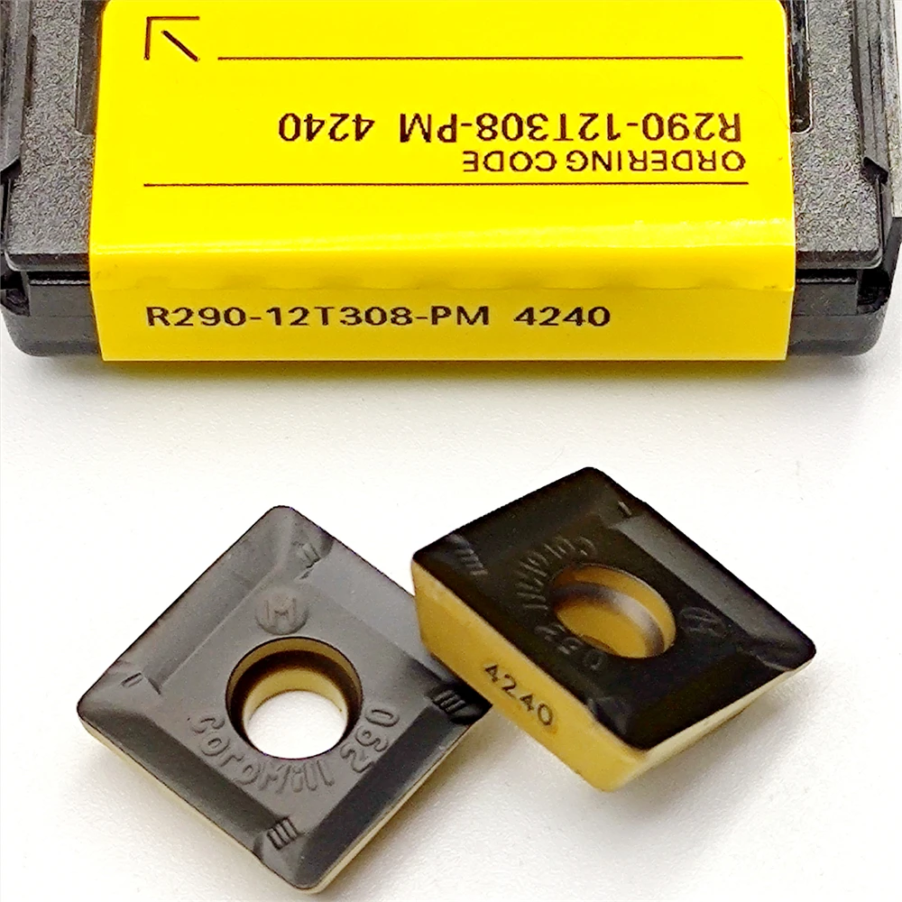 

Carbide Inserts R290 12T308M PM4240 Milling tool Turning for CNC Lathe Cutting R 290 12T308 M PM 4240 Milling Tools