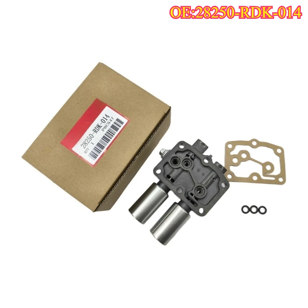 

High quality New For 28250-RDK-014 Transmissie Dual Lineaire Shift Magneetventiel Voor Acura Mdx Rdx Honda Accord Odyssey Pilot