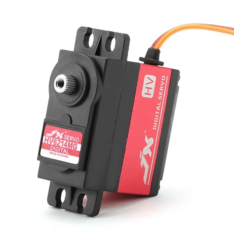 JX 14.6KG Servo PDI-HV6214MG HV Metal Gear Digital Moteur 6.0-7.4v pour 1/8 1/10 RC Voiture TRtage Slash Scx10 Yk4102 104001 Arrma Plane