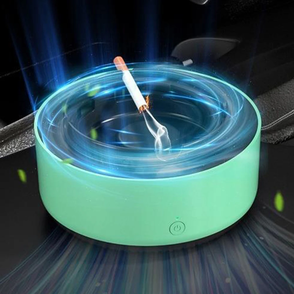 

Portable Ashtray Household Negative Ion Air Purifier Multifunctional Multipurpose Detachable for Filtering Second-Hand