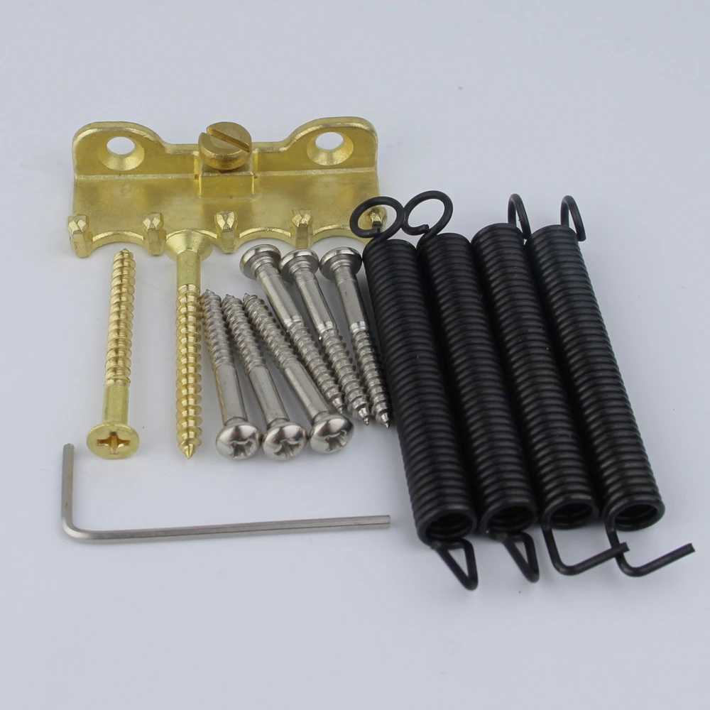 One Set PRS Style Tremolo Guitar Bridge Complete Install Kit For ST Guitar Style