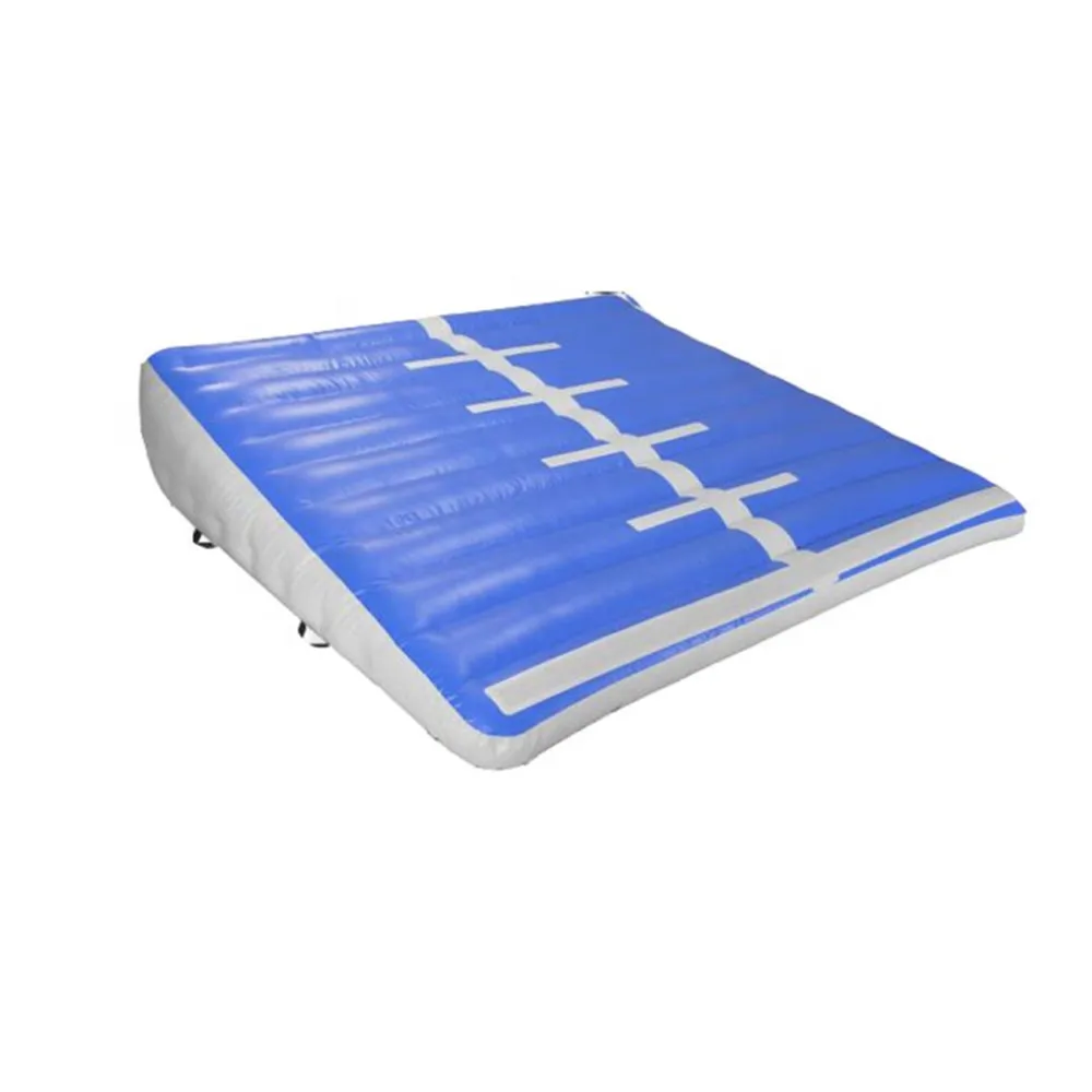 2x3x0.2-0.6m Opblaasbare Lucht Ramp Driehoek Air Track Opblaasbare Gymnastiek Lucht Helling Driehoek Oprit matten Met Pomp