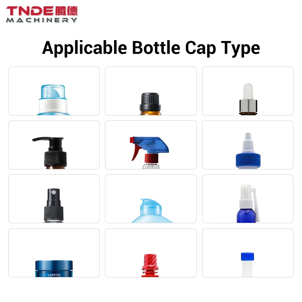 New Device Semi Automatic Bottle Capper Vial Small PET Bottle Vertical Automatic Screw Capping Machine