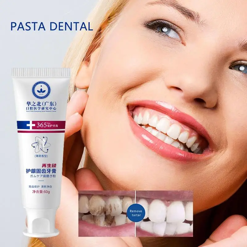 

Repair Toothpaste 60g Teeth Brightening Cleansing & Gum Restore Toothpaste Protection Sensitive Teeth To Strengthen Enamel