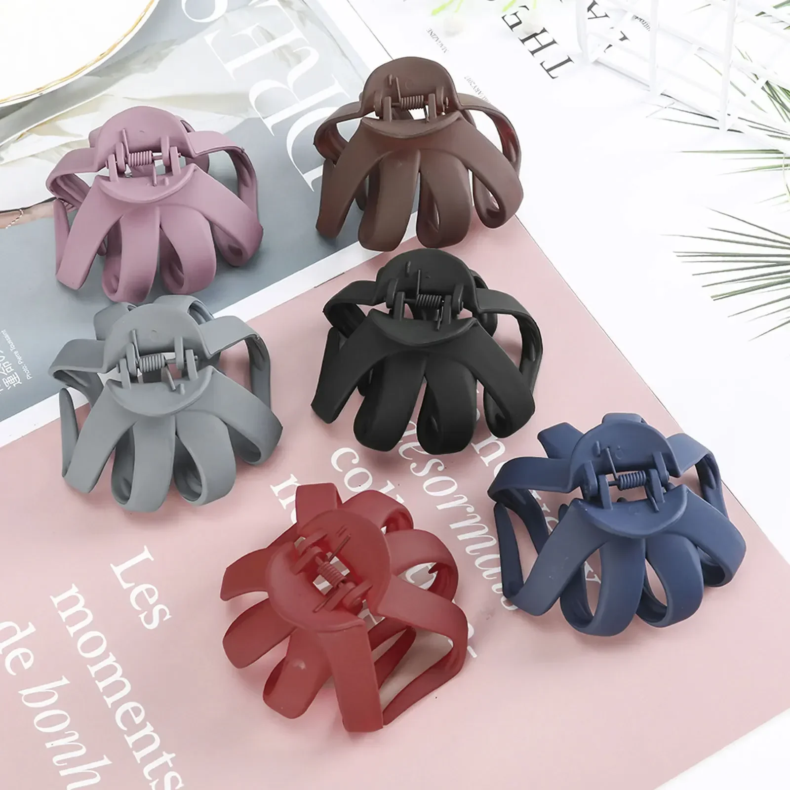 New Style Hair Claw Large Size Shark Clip Octopus Hairpin Headwear Women Hair Clips Daily Hair Styling Accessories Hair\'s Tools