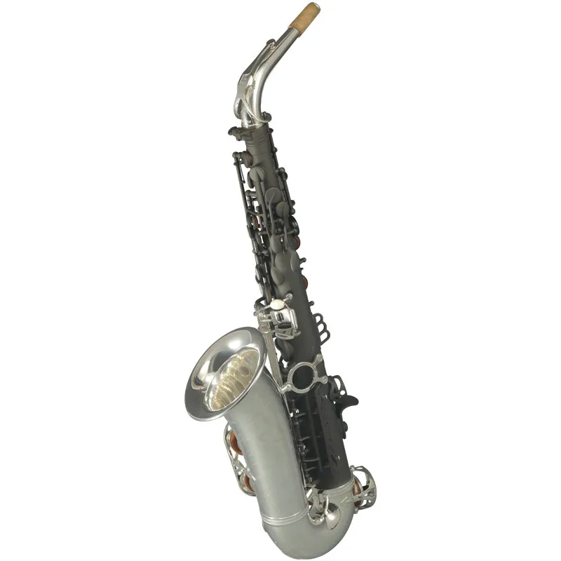 Professional Performance of Alto Saxophone in Brass Flat B-key, Playing Saxophone Wind Instruments for Adult Beginners