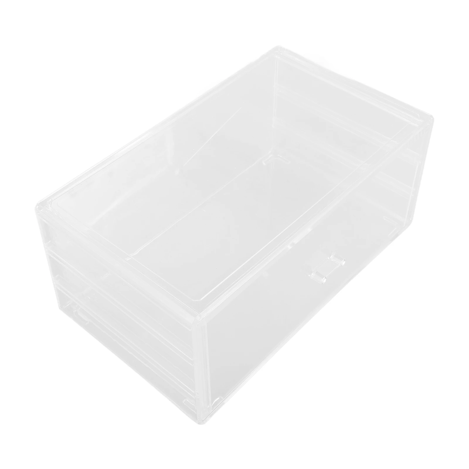 

Desktop Drawer Clear Storage Case Desk Organizer Transparent Compact Desktop Storage Container Office Supply Organizer