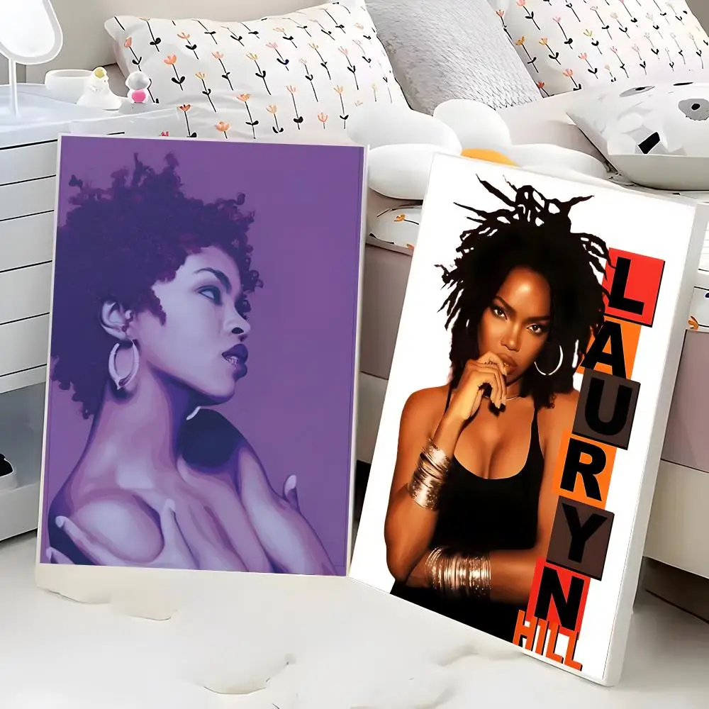 L-lauryn H-hill Anime Painting Calligraphy Canvas Poster: Crease Free Waterproof Durable All Space Wall Decor