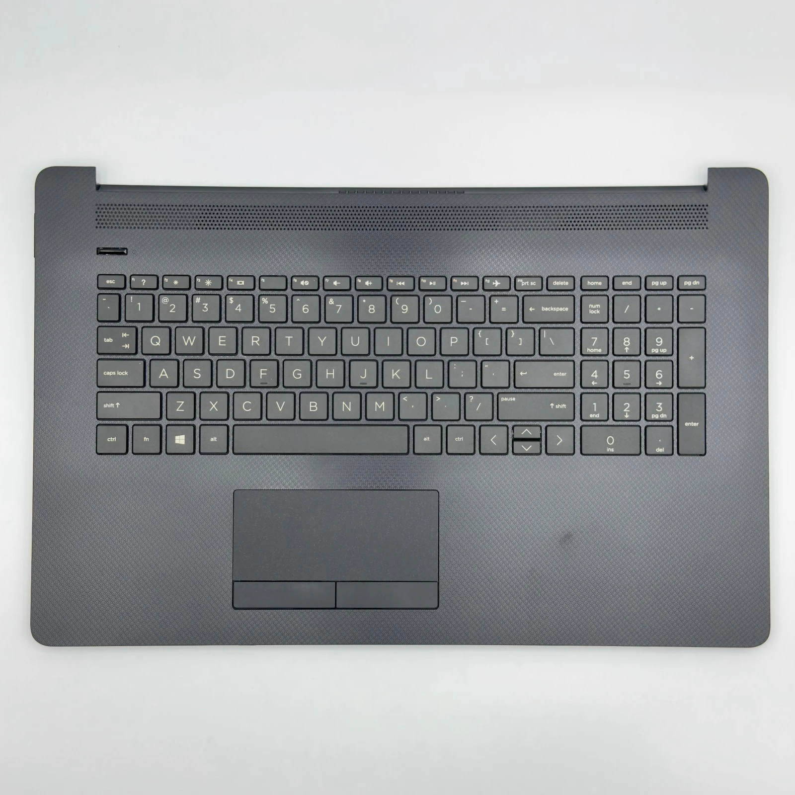 

L48409-001 17.3" Laptop Upper Case Palmrest Keyboard Touchpad Assembly for Pavilion 17BY 17-BY 17CA 17-CA Top Case w/ Part