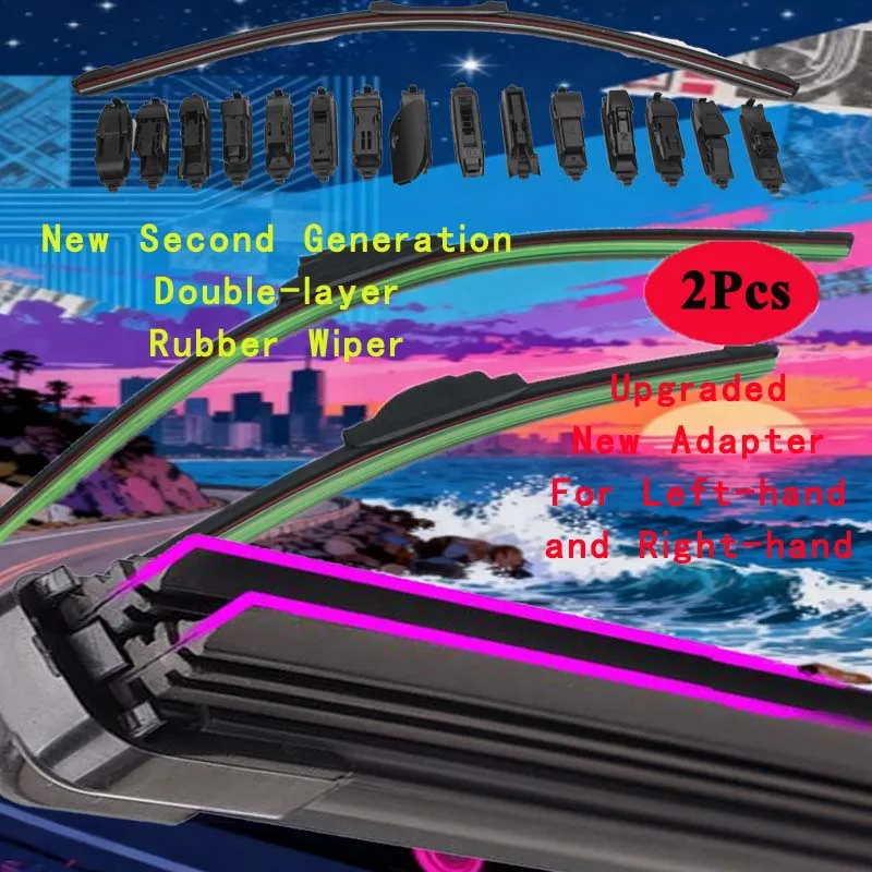 

Щетки стеклоочистителя для VW Vento 2010-2023, аксессуары для лобового стекла, передние дворники