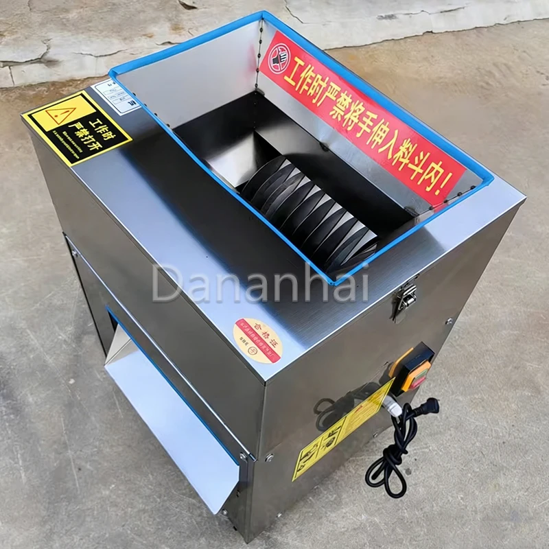 

Коммерческая электрическая машина для разделки птицы, автоматический измельчитель мяса для жареной утки и рыбы - эффективное оборудование для переработки пищевых продуктов