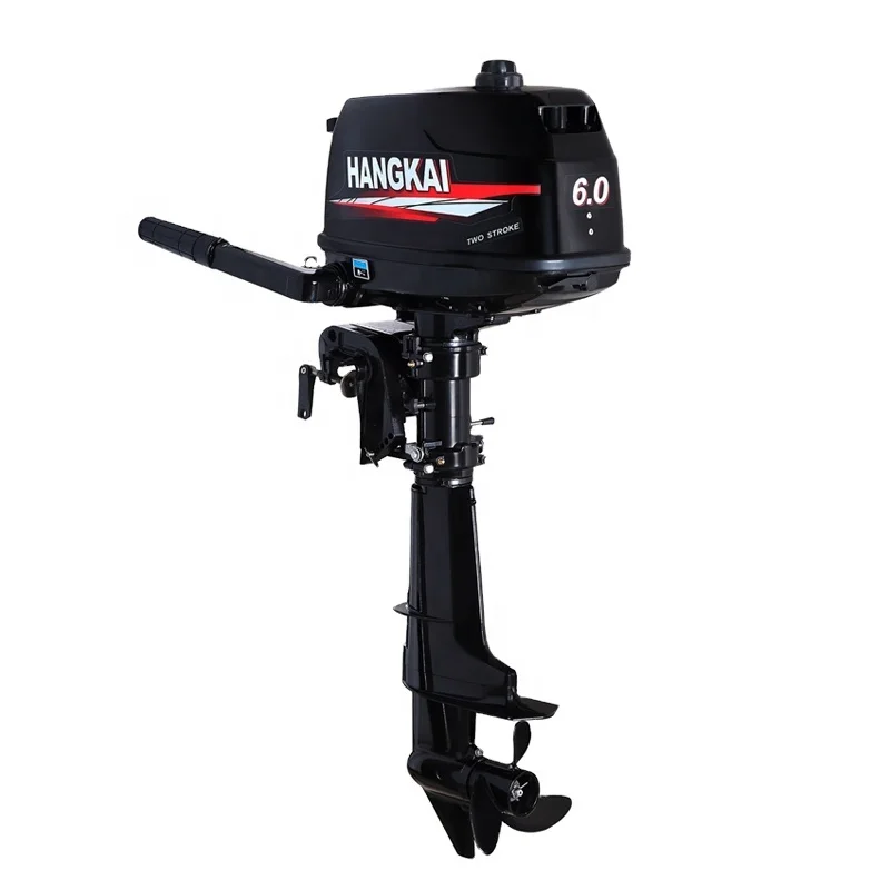 

New Water Cooled Hangkai 6hp 2 Stroke Petrol Outboard Motors Boat Engine