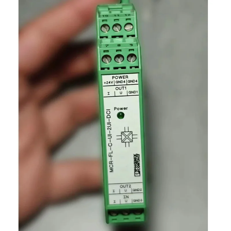 

Second hand MCR-FL-C-UI-2UI-DCI-NC 2814854 Isolation Amplifier Test OK, fast delivery