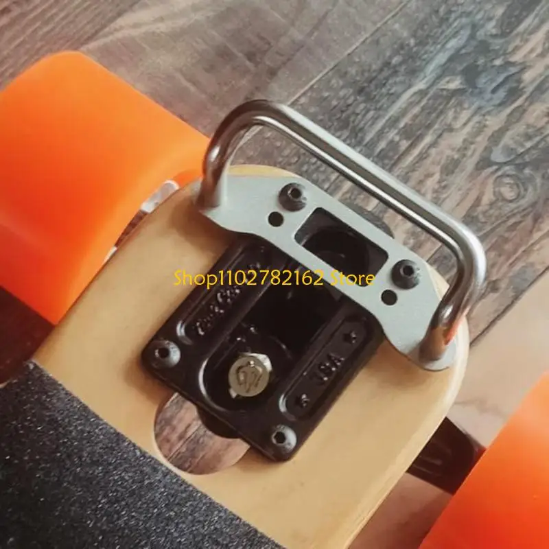 

547B Portable Skateboard Handle Replacement Comfortable Grip Longboards Carry Handle
