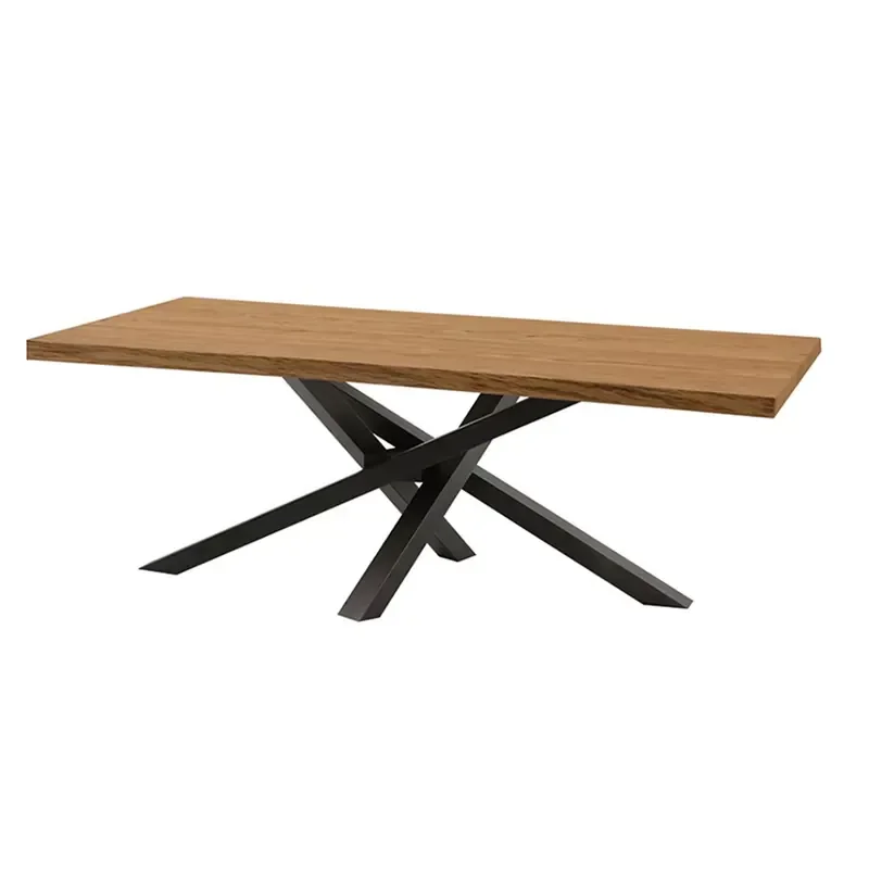 Modern 6 Seater MDF Dining Table Set Wooden Dinning Room Home Furniture Hotel .restaurant .banquet. Home Dining Table Solid