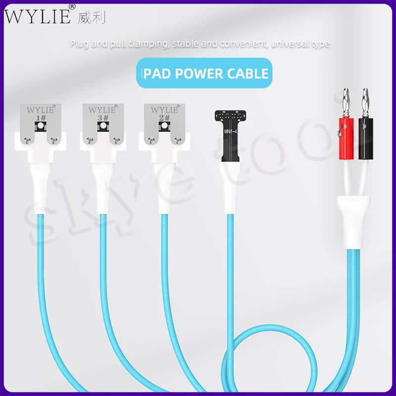 WYLIE WL-648 For iPad Power Supply Test Cable Data line Battery Free Boot line For iPad mini/Air For iPad Pro 10.5/12.9 Repair