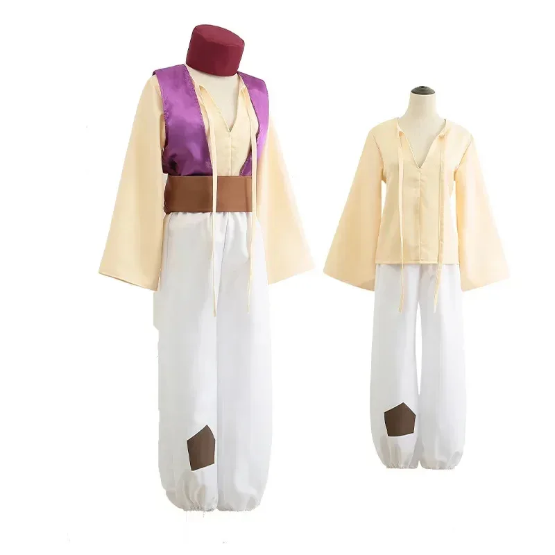 

Fantasy Myth Prince Aladdin Costume for Adults - Stage Outfit for Cosplay and Performance Perfect for Aladdin Themed Parties