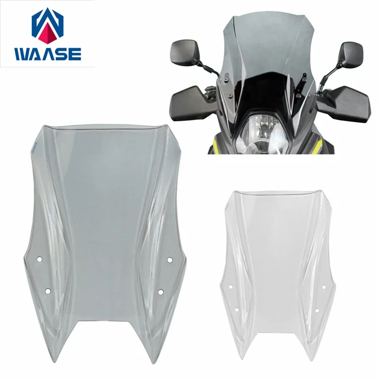 

WAASE Windscreen Windshield Wind Deflector Screen Visor Glass For Suzuki V-strom DL 650 XT 650XT Adventure DL650 ADV 2017-2023