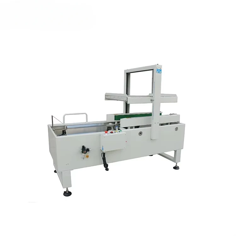 DZF-5050 Hard Tools Mobile Phone Packaging Carton Milk Automatic Carton Sealing Machine