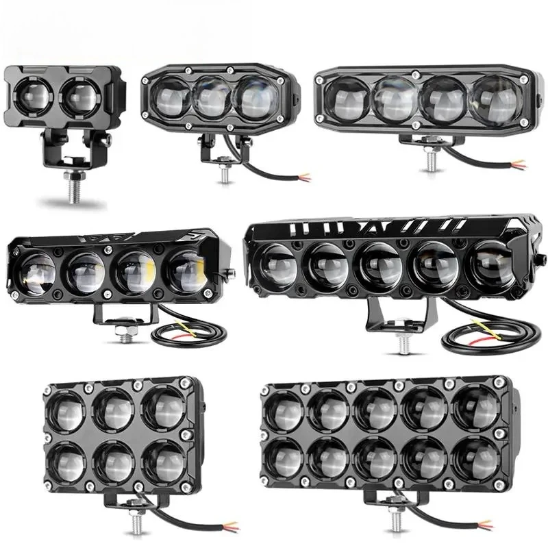 

Светодиодная рабочая фара-балка для автомобиля, дополнительный свет для внедорожников, тракторов, грузовиков, 4x4, противотуманные фары, 12В 24В, прожектор для мотоциклов