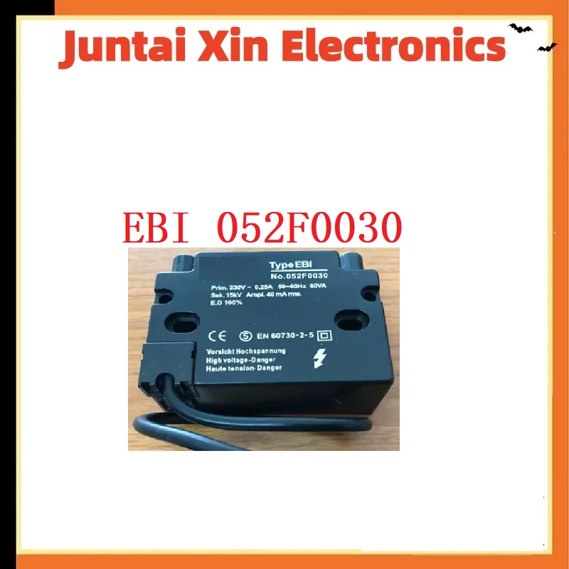1PCS/LOT  EBI No.052F0030 230V~ 0.25A 50-60Hz Sek.15KV New Original For Gas Burner Type